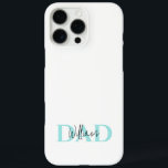 Bold Pastel DAD  | Modern Father’s Day Gift iPhone 16 Pro Max Case<br><div class="desc">Surprise Dad with a stylish and practical gift — this custom iPhone/iPad case featuring a bold “DAD” design and his name in a clean, modern font. Available in calming pastel or beige tones, this sleek design is perfect for daily use while showing off your appreciation. Whether he’s working, travelling, or...</div>