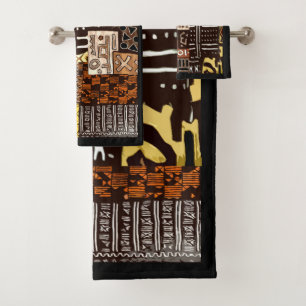Bold Patterns, Rich History  Bath Towel Set