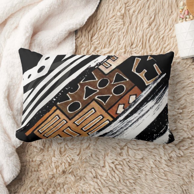 “Bold Patterns, Rich History”  Lumbar Cushion (Blanket)