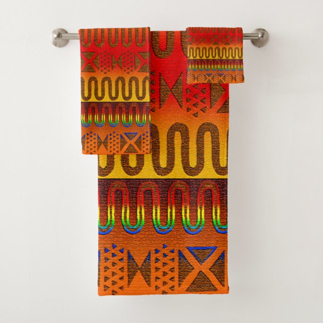 Bold Patterns, Timeless Stories  Bath Towel Set (Insitu)