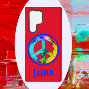 Bold Peace Sign Samsung Galaxy Case
