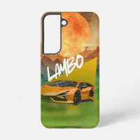 Bold Performance-Inspired Sports Car Phone Case