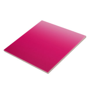 Bold Pink Gradient Design  Tile