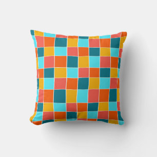 Bold Plaid Cushion