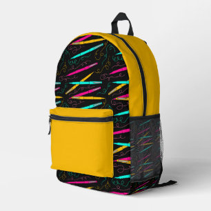 Bold & Playful Customisable Pattern Printed Backpack