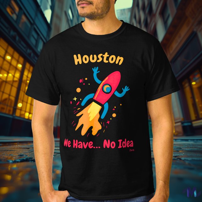 Bold Pop Art Rocket Space T-Shirt (Creator Uploaded)