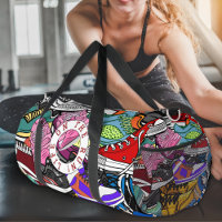 Bold Pop Art Runner Jogger