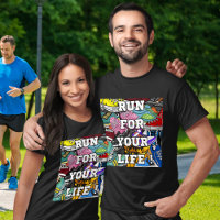 Bold Pop Art Runner Jogger