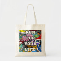 Bold Pop Art Runner Jogger