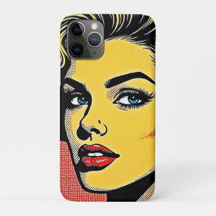 Bold Pop Art Woman Defined Case-Mate iPhone Case