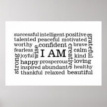 Bold Positive Thinking I AM Affirmations