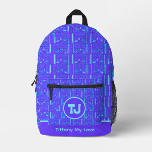 Bold Preschool Vacation Personalised Backpack