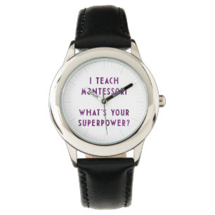Bold Professional Montessori Educator Watch
