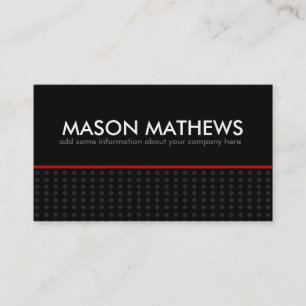 Bold Profile Card