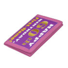 Bold, Purple, Faux Gold 60th Birthday w/ Name Card