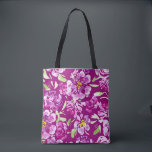 Bold Purple Watercolor Flower Pattern Tote Bag<br><div class="desc">Bold Purple Watercolor Flower Pattern</div>