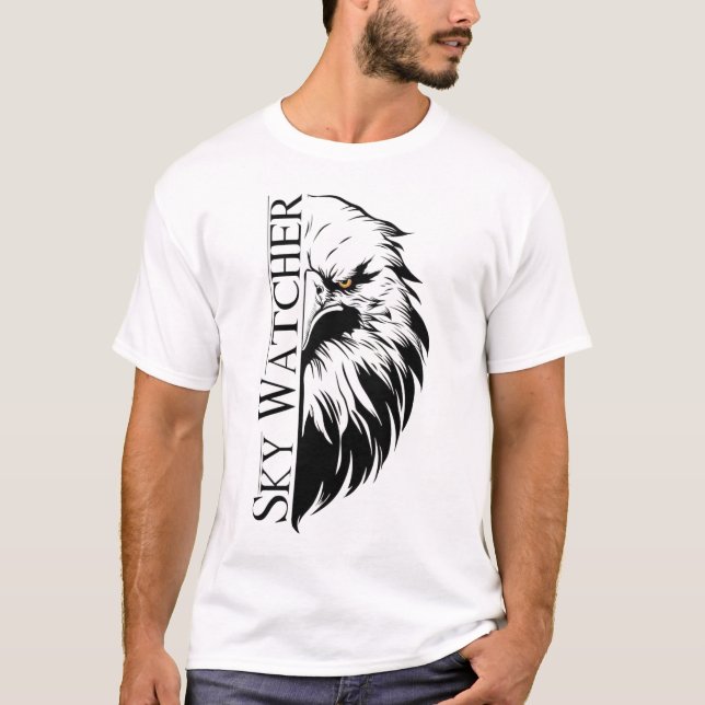 ​Bold Raptor Graphic T-Shirt (Front)