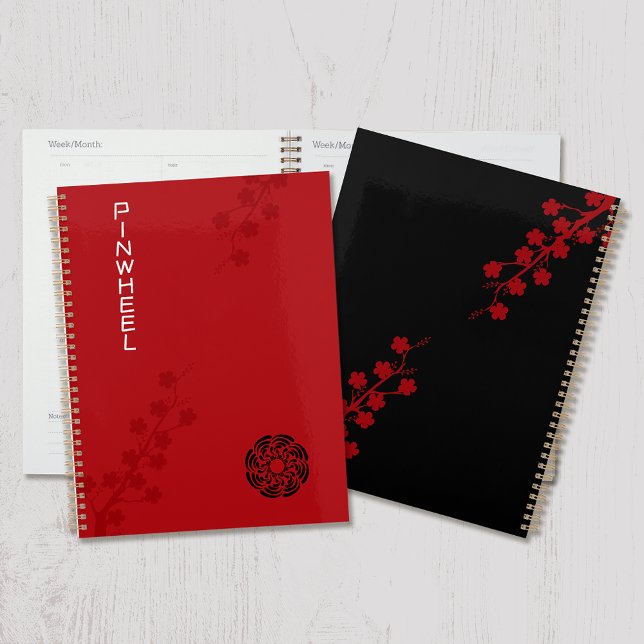 Bold Red Floral Planner (Creator Uploaded)
