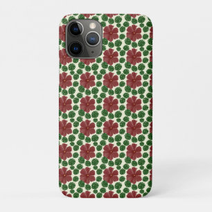 Bold Red Floral Seamless Pattern   Case-Mate iPhone Case