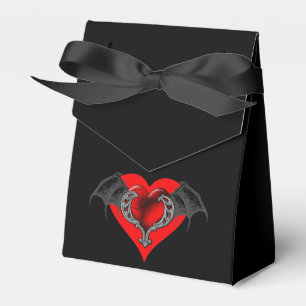 Bold Red Heart Valentine's Favour Box
