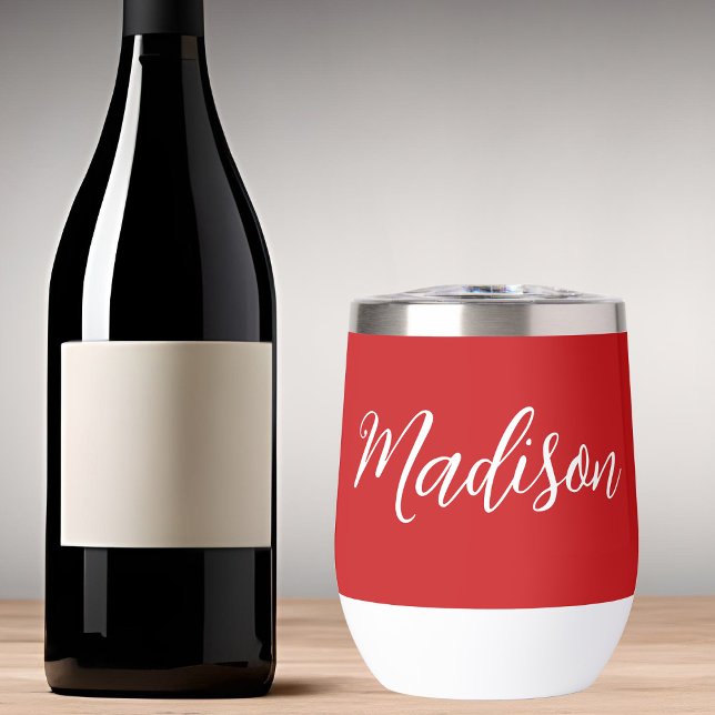 Bold Red Name Handwritten Script Custom (Creator Uploaded)