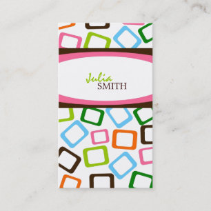 Bold Retro Business Cards