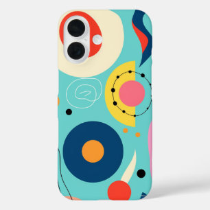 Bold Retro Vintage Phone Case Colorful and Durable