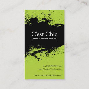 Bold Salon Business Cards