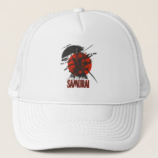 Bold Samurai Warrior trucker hat– Japanese Art Trucker Hat