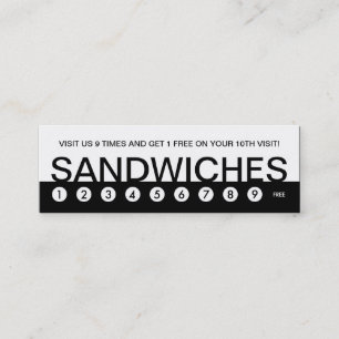 bold SANDWICHES customer loyalty