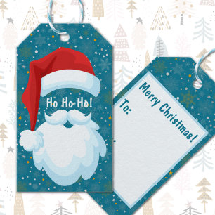 Bold Santa Customised Christmas Gift Tags