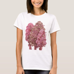 Bold Silver ABSTRACT ART Modern Design T-Shirt