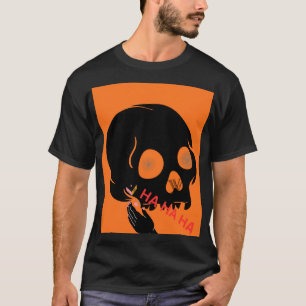 BOLD SKULL LAUGH  T-Shirt