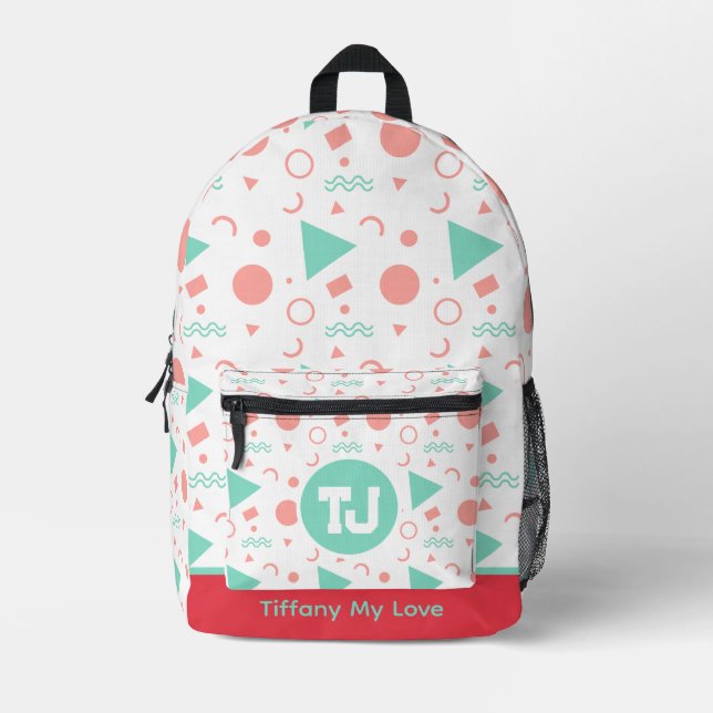Bold Sport Girly Girls Backpack (Front)