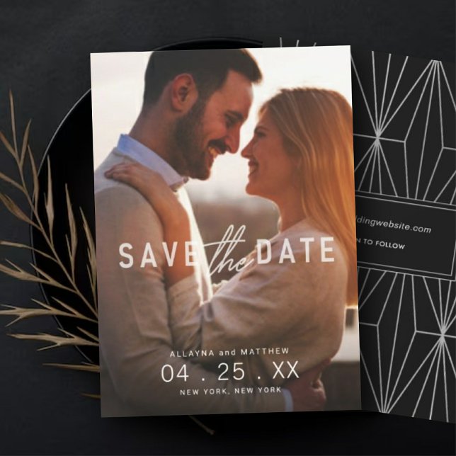 Bold Statement Save the Date Announcement (Creator Uploaded)