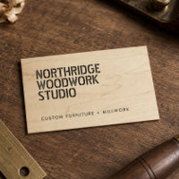 Bold Stenciled Woodworker