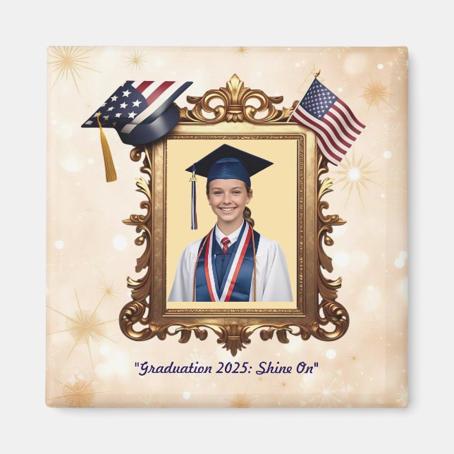 "Bold Steps Ahead" Magnet (Front)