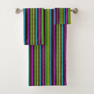 Bold Striped Towel Set