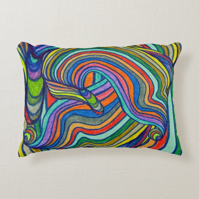 Bold Stripes Decorative Cushion (Front)