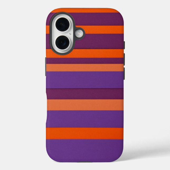 Bold Stripes Fusion  Case-Mate iPhone Case (Back)