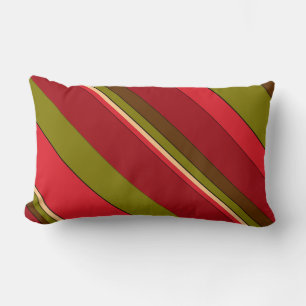 Bold Stripes Lumbar Cushion