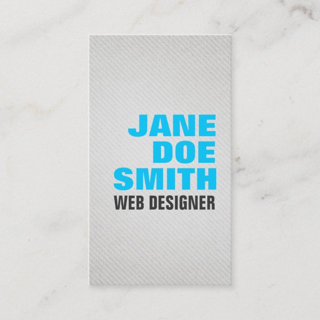 Bold & Stylish Business Card (Front)