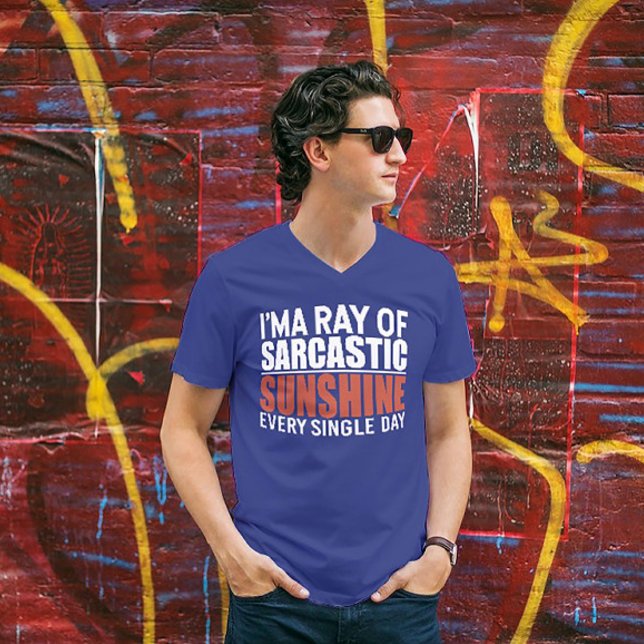 Bold Sunshine Tee: Bright and Sarcastic T-Shirt (Funny sarcastic sunshine t-shirt – perfect for everyday mood, introverts, or sassy souls.)