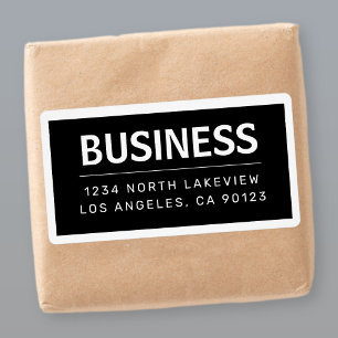 Bold Surname or Business Brand   Text w/Border
