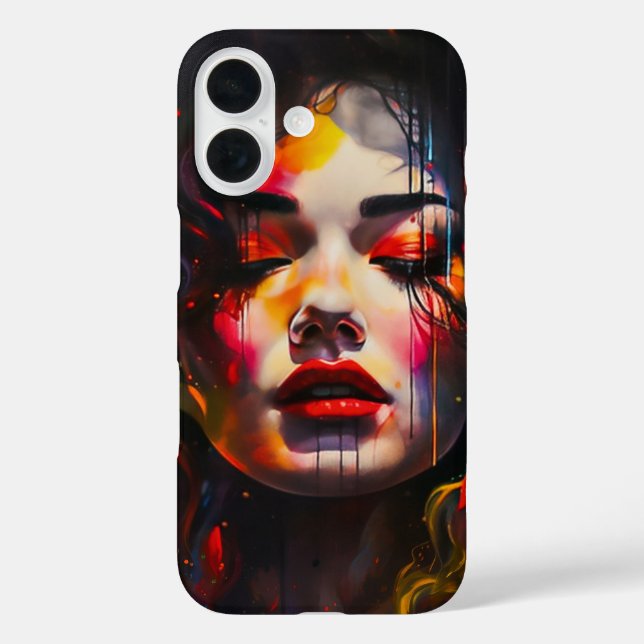 Bold Surreal Portrait  Case-Mate iPhone Case (Back)