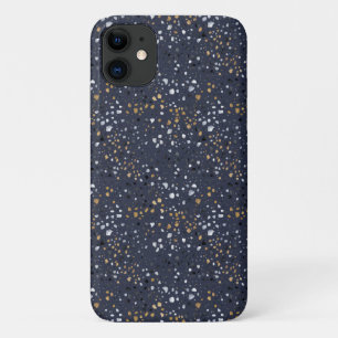 Bold Terrazzo Print (Navy) Case-Mate iPhone Case