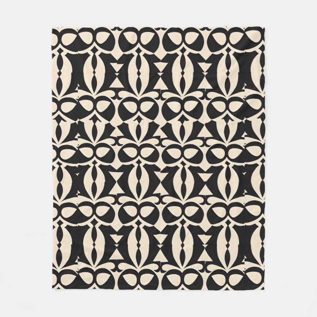 Bold Throw Blanket Floral Art Decor for the Home (Front)