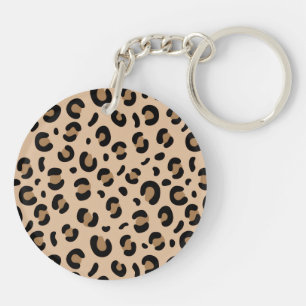 Bold Tiger Stripe Pattern – Animal Print Design Key Ring