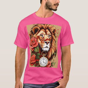"Bold & Timeless: American Traditional Tattoo Desi T-Shirt