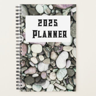 Bold Tropical Pattern Monogram 2025 Planner